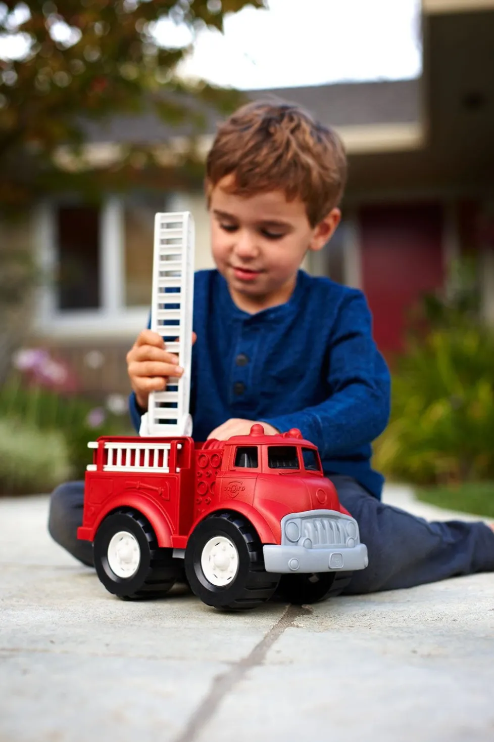 Green Toys Fire Truck