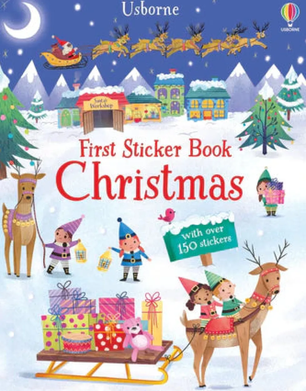 Usborne First Sticker Book: Christmas