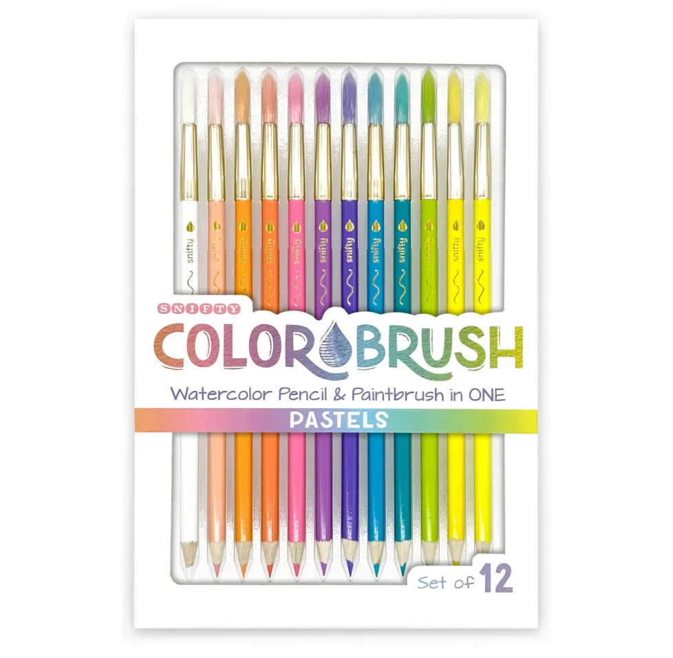 Snifty Colorbursh Watercolor Pencil & Brush Set (Pastel)