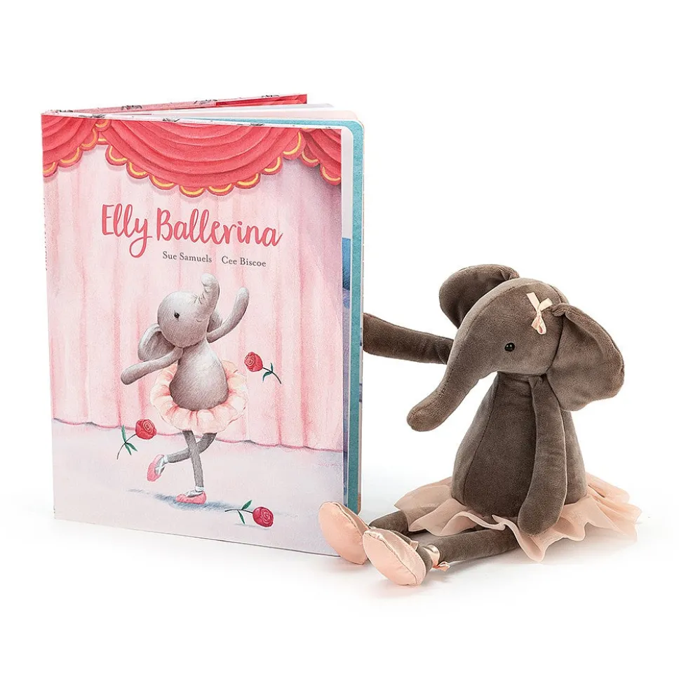 Jellycat Book Elly Ballerina