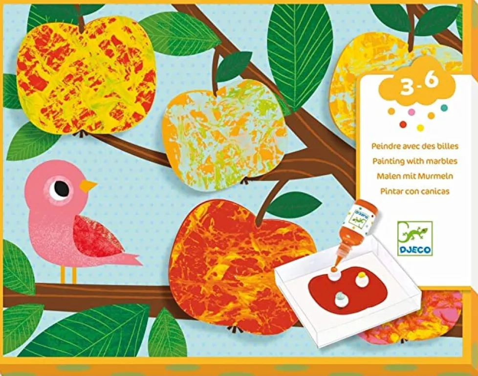 Djeco Painting with Marbles - Nature