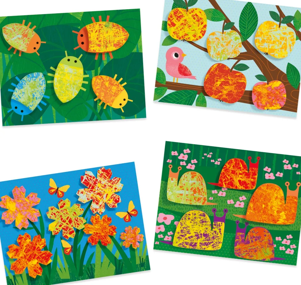 Djeco Painting with Marbles - Nature