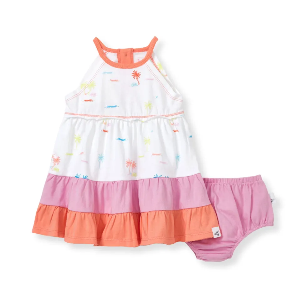Burt's Bees Organic Baby Beach Shack Organic Cotton Dress