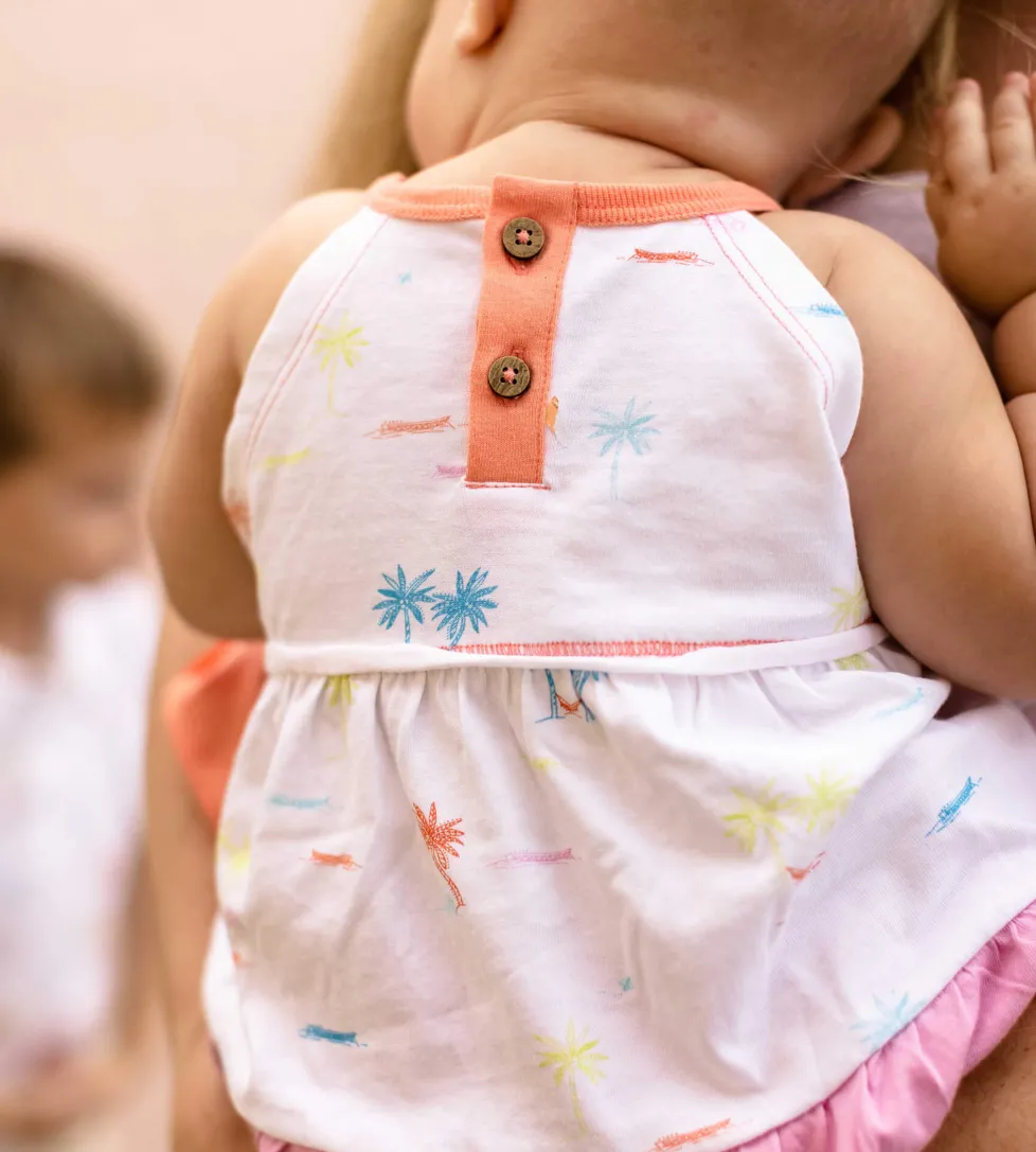 Burt's Bees Organic Baby Beach Shack Organic Cotton Dress