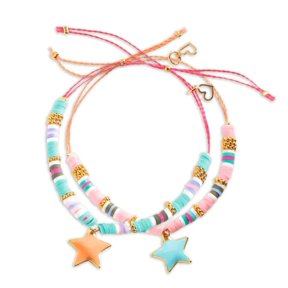 Djeco You & Me Jewelry Kit: Star Heishi Beads & Jewelry