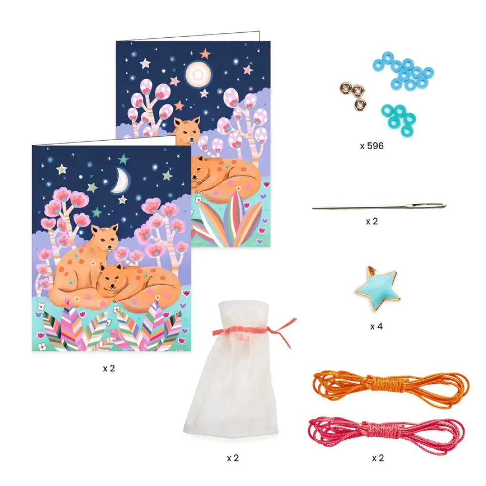 Djeco You & Me Jewelry Kit: Star Heishi Beads & Jewelry