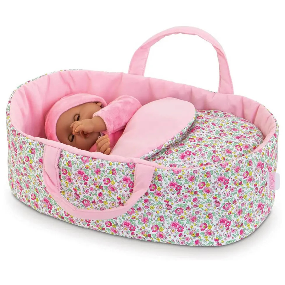 Corolle Dolls Baby Doll Carry Bed Floral