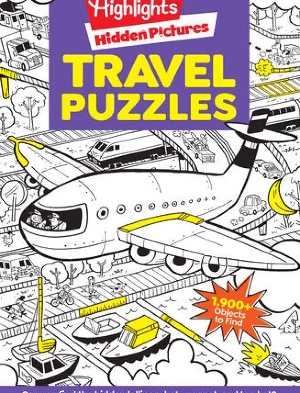 Highlights Hidden Pictures Travel Puzzles