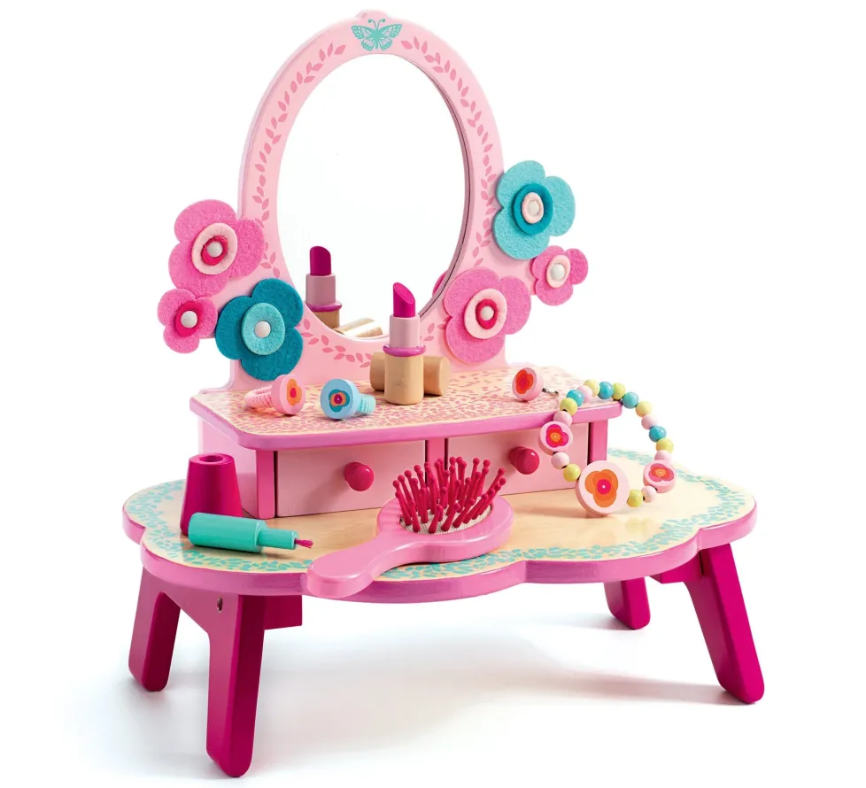 Djeco Flora Dressing Table Play Set