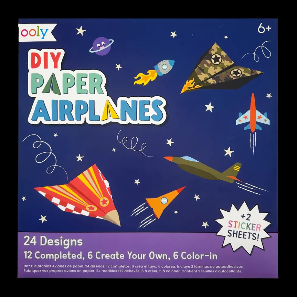 Ooly DIY Paper Airplanes Activity Kit