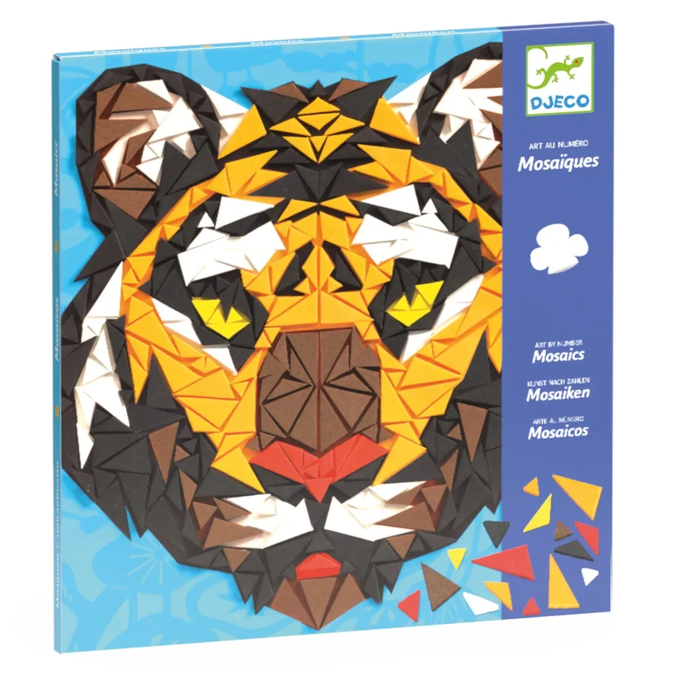 Djeco Foam Mosaic Craft Kit: Khan