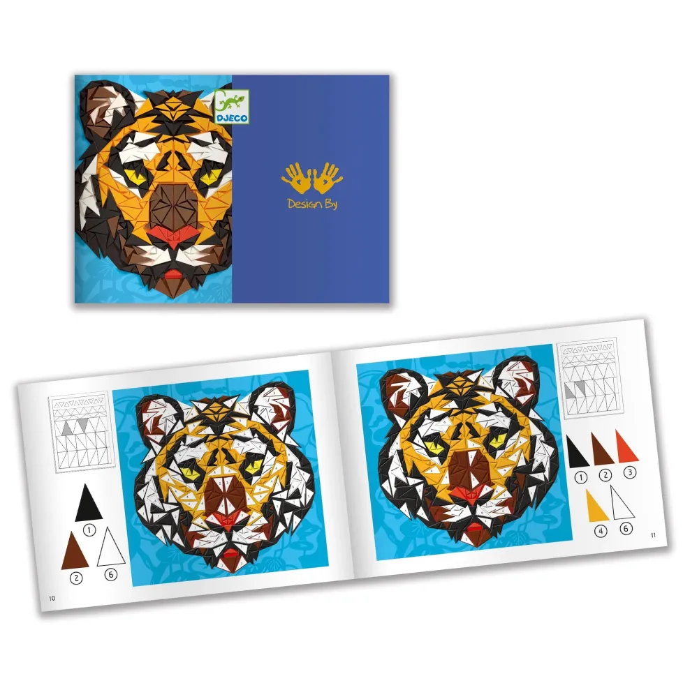 Djeco Foam Mosaic Craft Kit: Khan