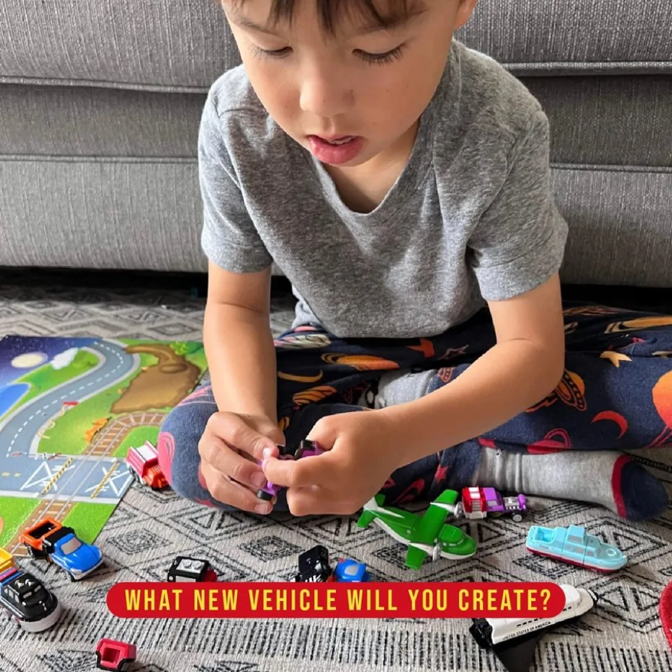 Popular® Playthings: Micro Mix or Match Vehicles