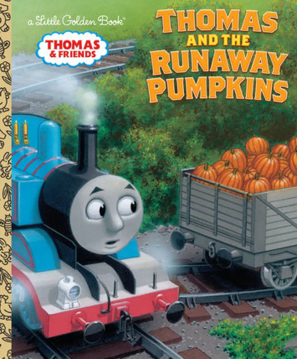 Little Golden Books - Thomas and the Runaway Pumpkins