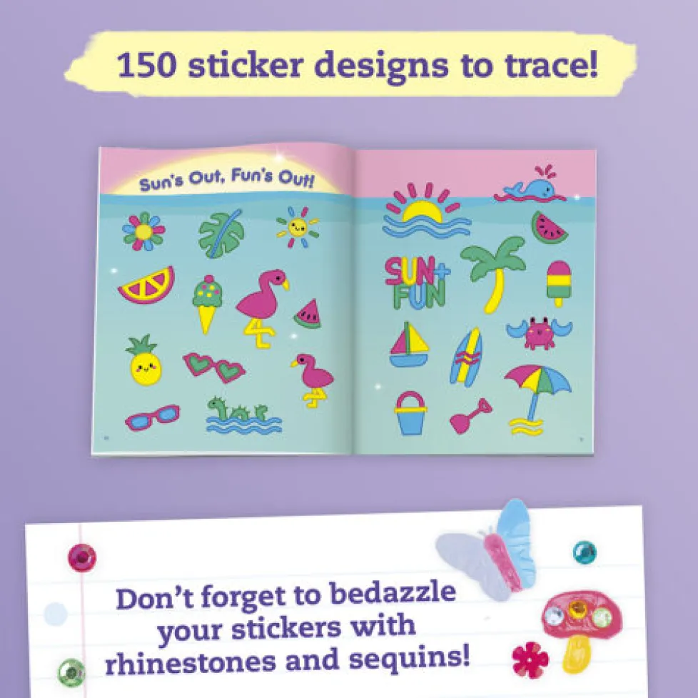Klutz® Paint & Peel Jelly Stickers: Glitter Goals!