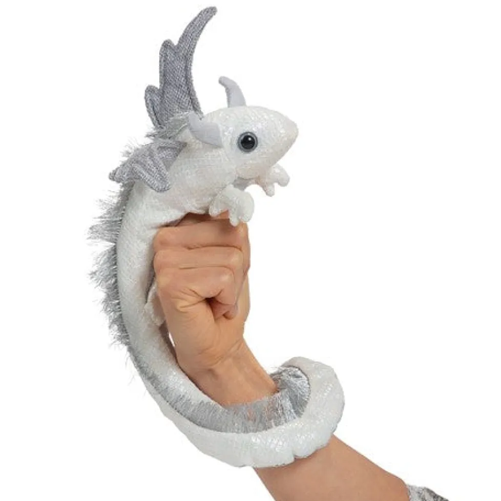 Folkmanis® Wristlet Puppet: Pearl Dragon
