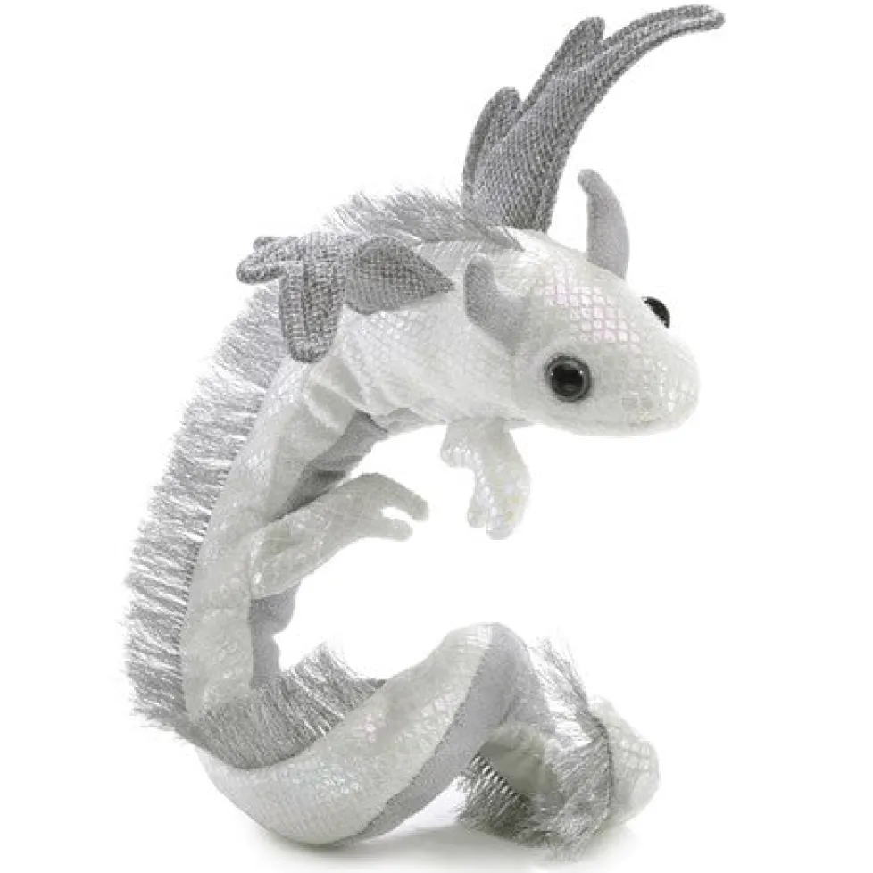 Folkmanis® Wristlet Puppet: Pearl Dragon