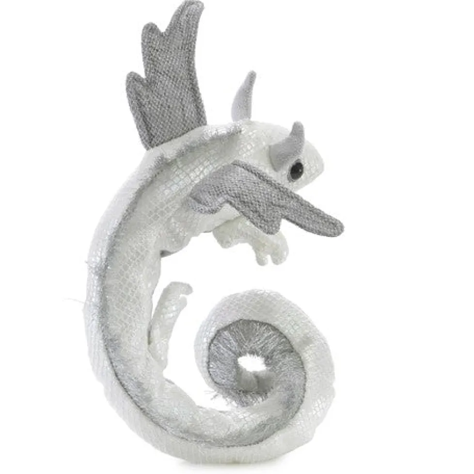 Folkmanis® Wristlet Puppet: Pearl Dragon