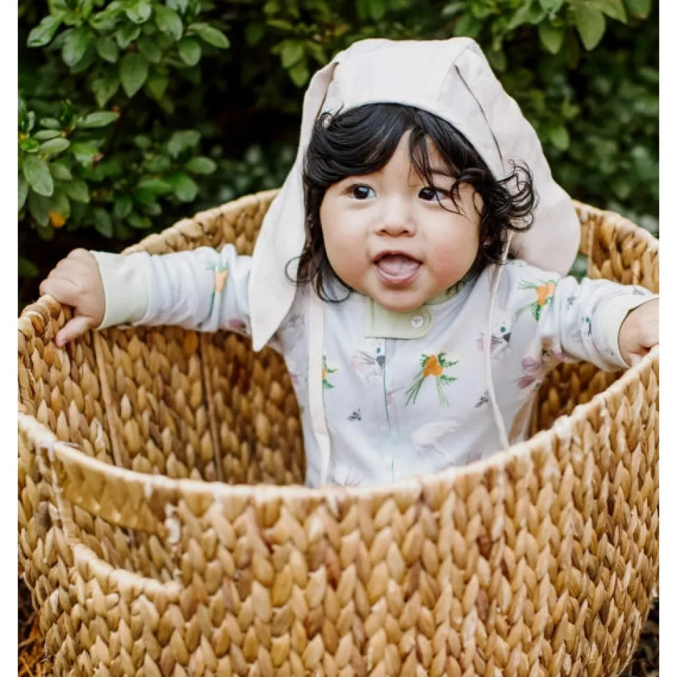 Burt's Bees Organic Two-Piece Pajamas Being a Bunny