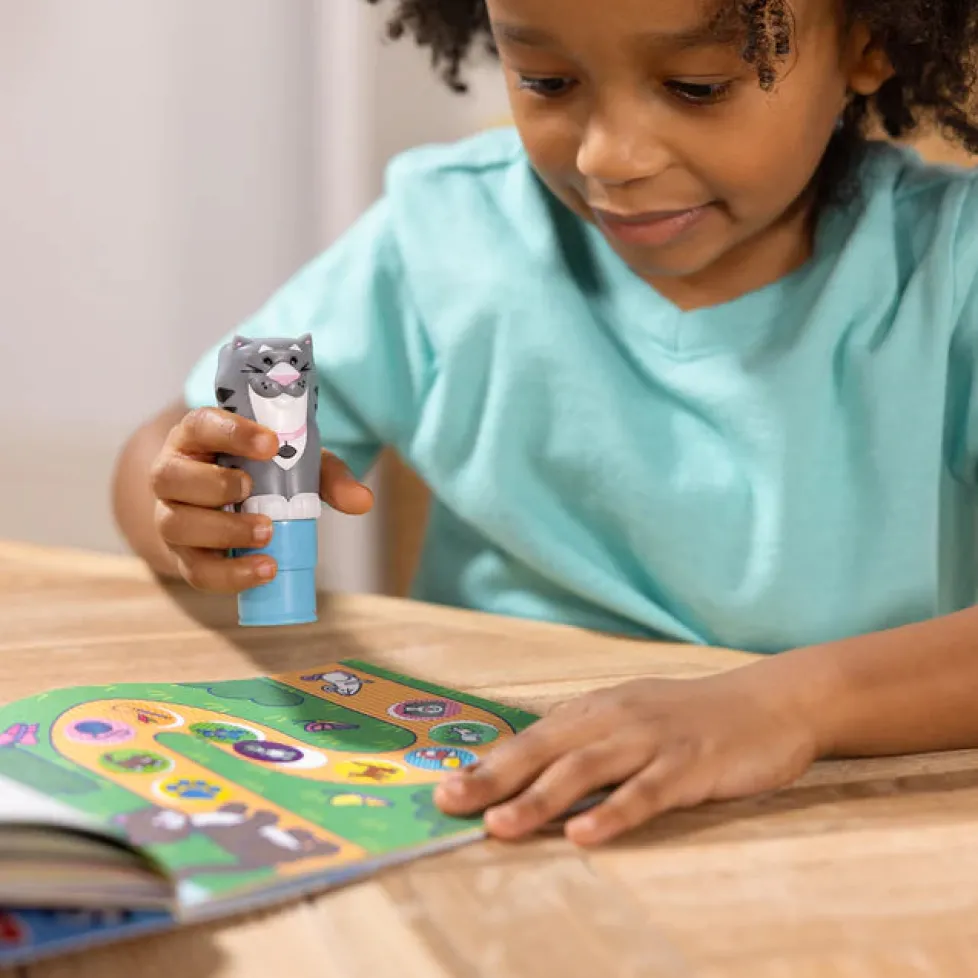 Melissa & Doug® Sticker WOW!® Activity Pad & Sticker Stamper - Cat
