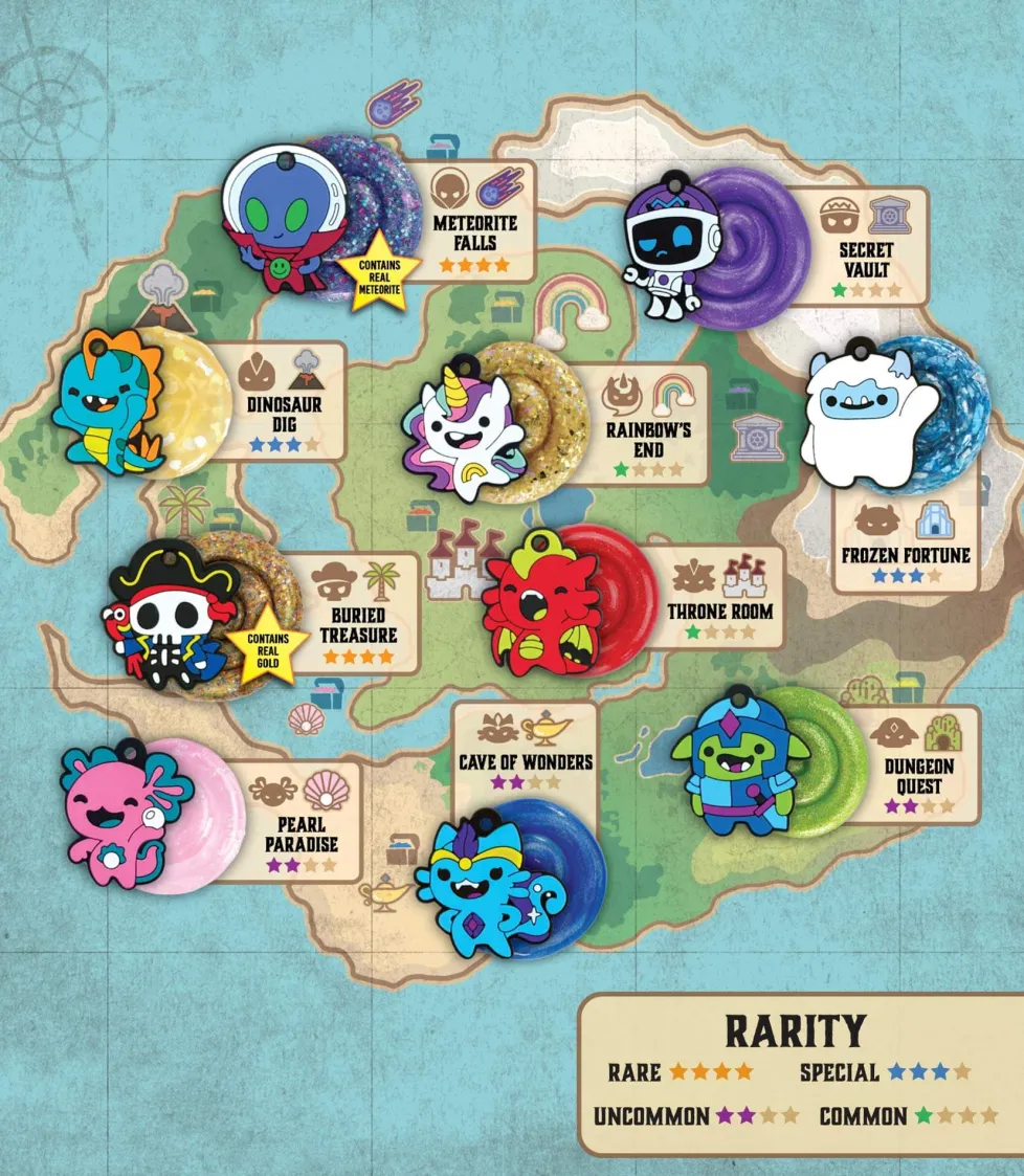 Crazy Aaron's® Thinking Putty® Lost Treasure Guardians™