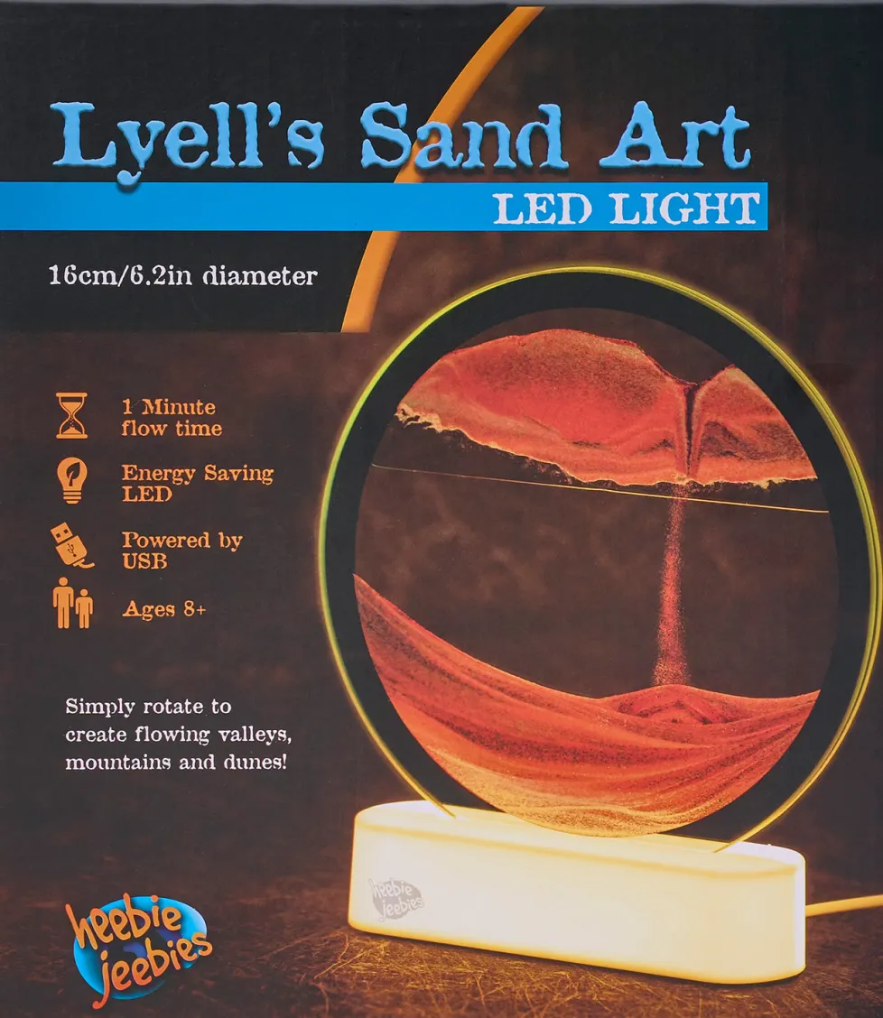 Heebie Jeebies Lyells Sand Art LED