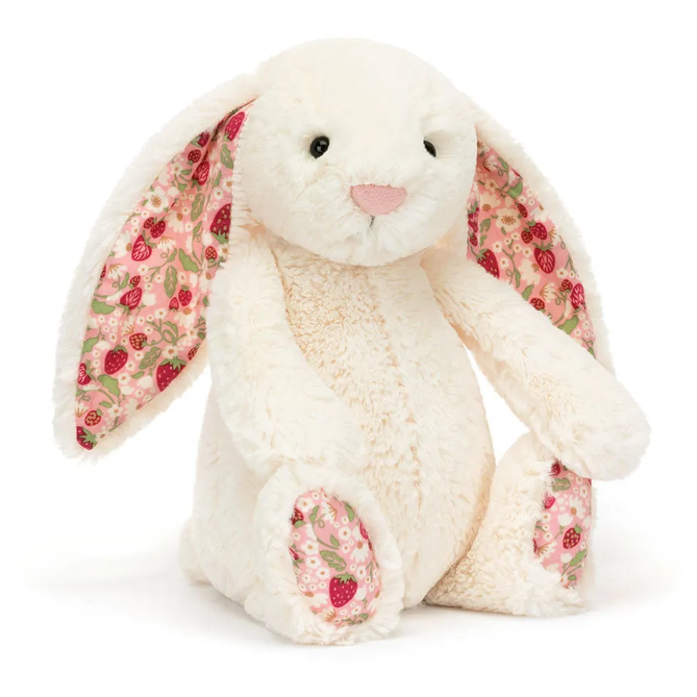 Jellycat Blossom Bashful Bunny Berry Cream