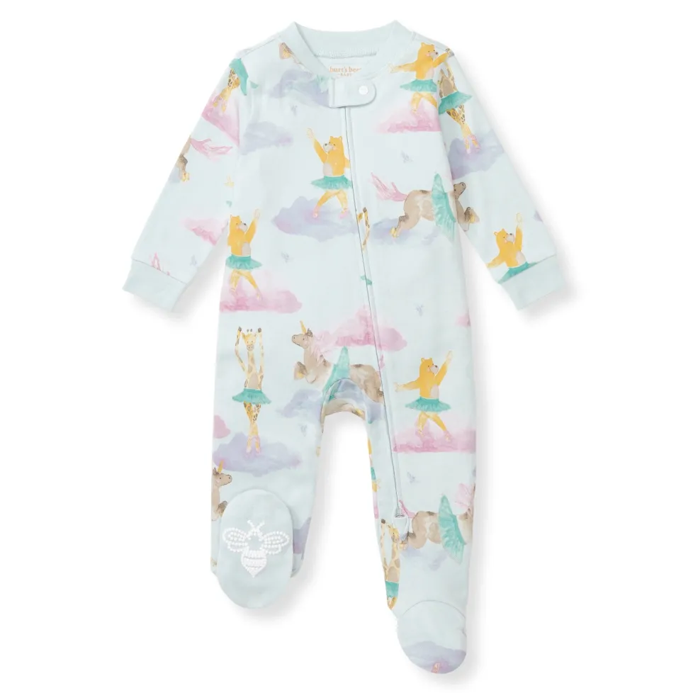 Burt's Bees Organic Baby One-Piece Sleep & Play Dream Ballet