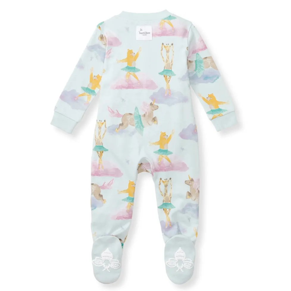 Burt's Bees Organic Baby One-Piece Sleep & Play Dream Ballet