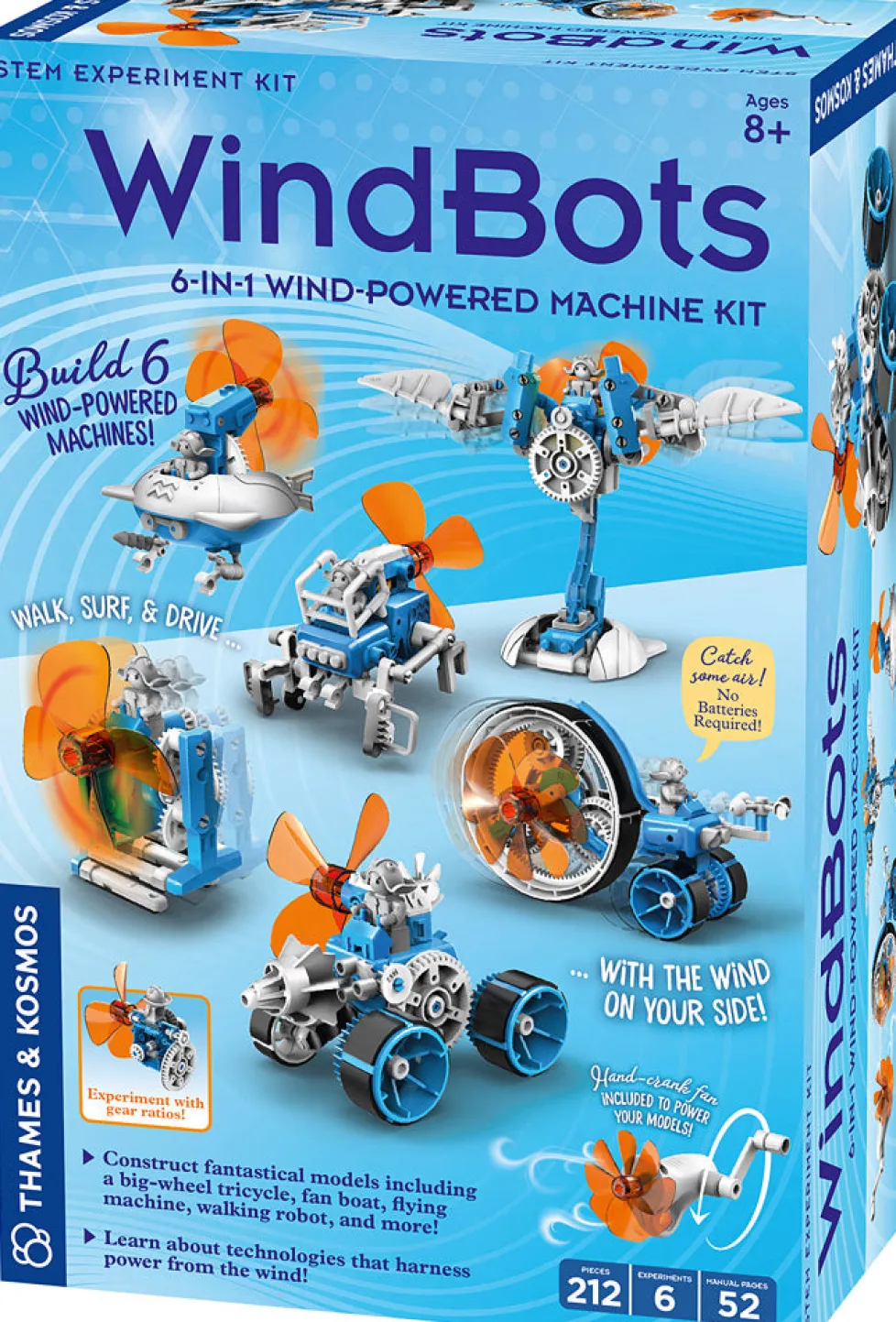 Thames & Kosmos WindBots: 6-in-1 Wind-Powered Machine Kit