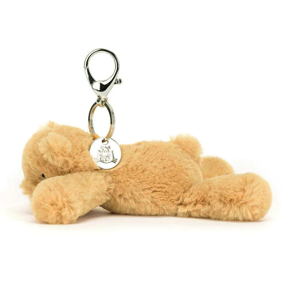 Jellycat Smudge Bear Bag Charm 5