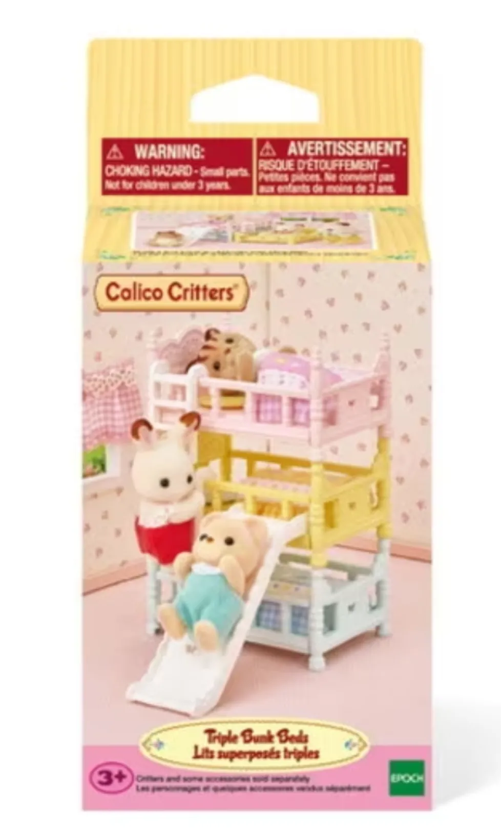 Calico Critters Triple Baby Bunk Beds