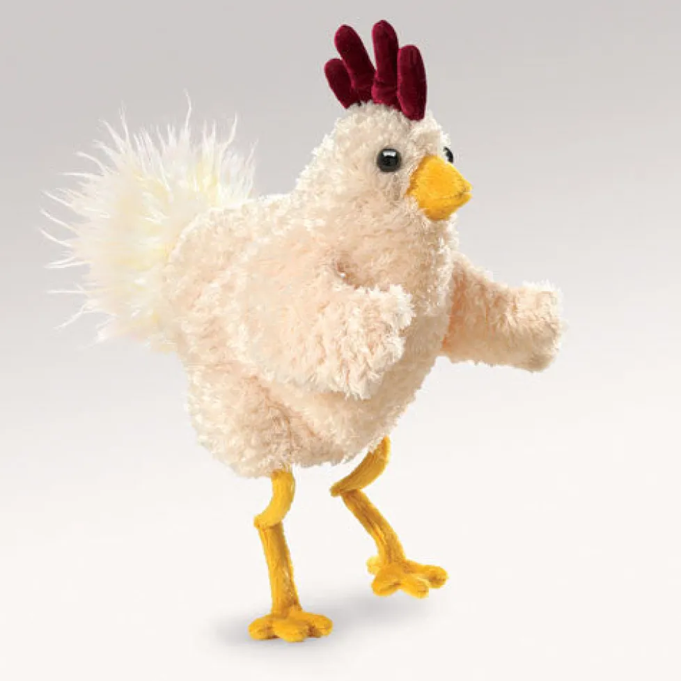 Folkmanis® Hand Puppet: Funky Chicken