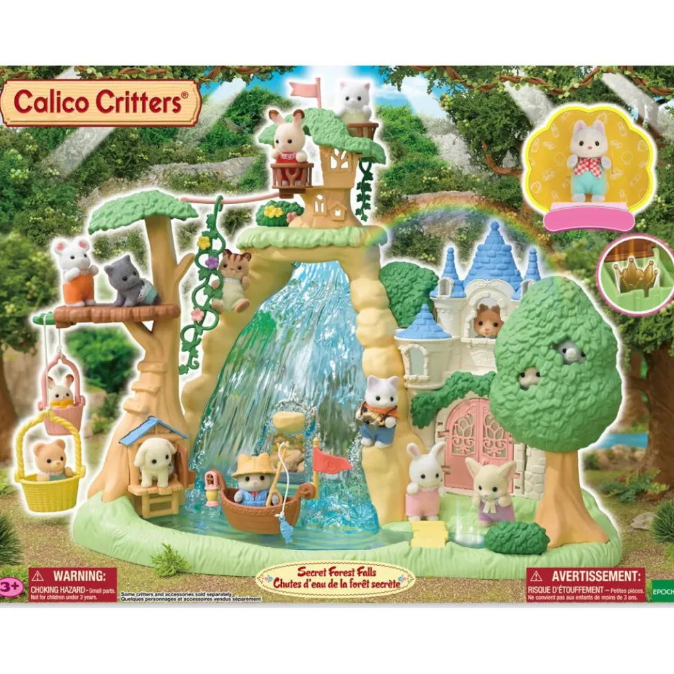 Calico Critters Secret Forest Falls