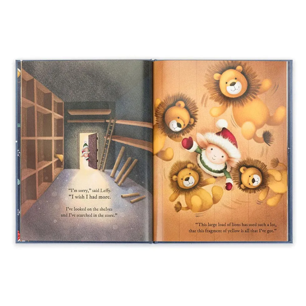 Jellycat Book Eldo Elf and the Patchwork Bashful Bunny