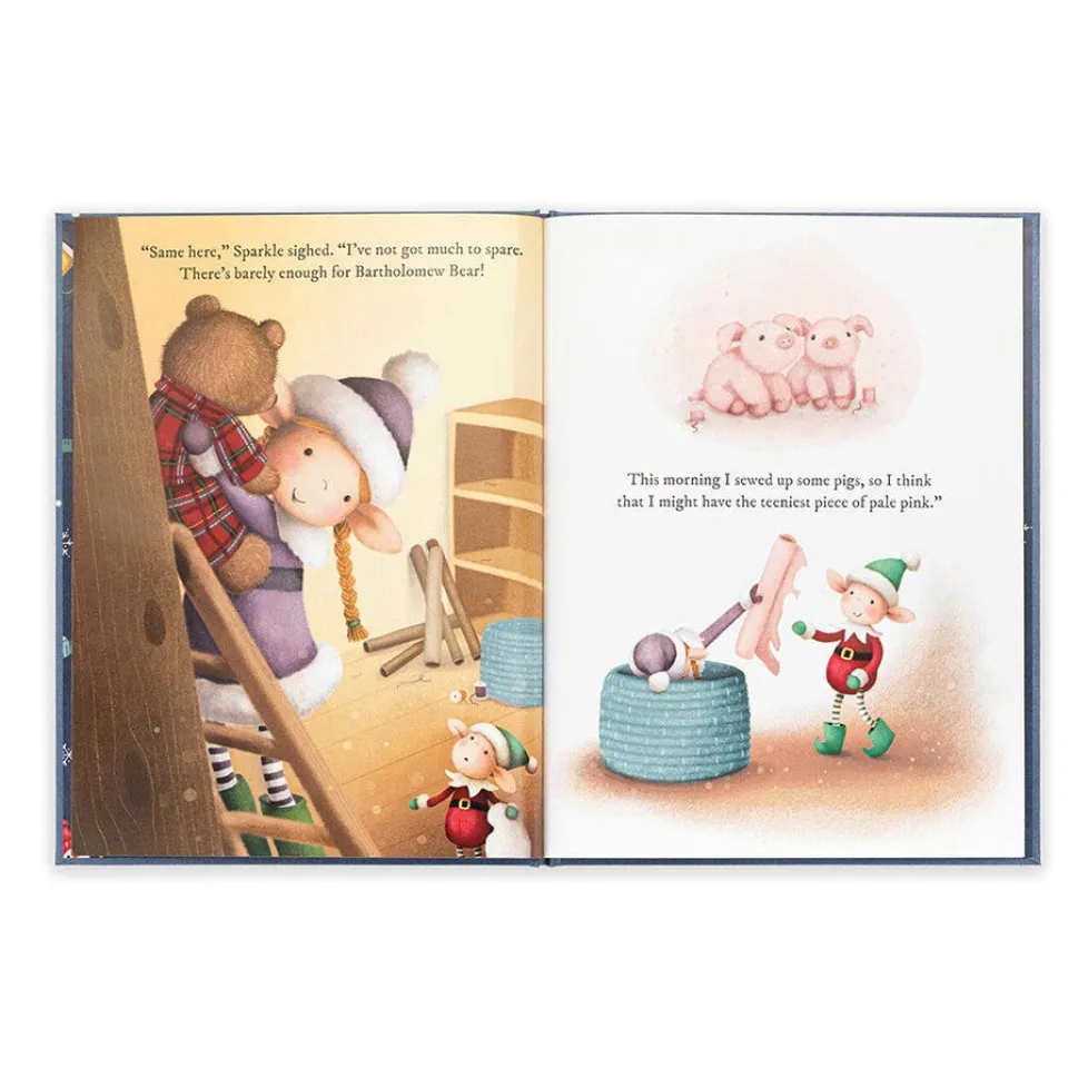 Jellycat Book Eldo Elf and the Patchwork Bashful Bunny