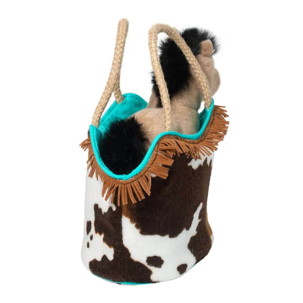 Douglas Sassy Pet Sak Western with Buckskin Horse 6.5