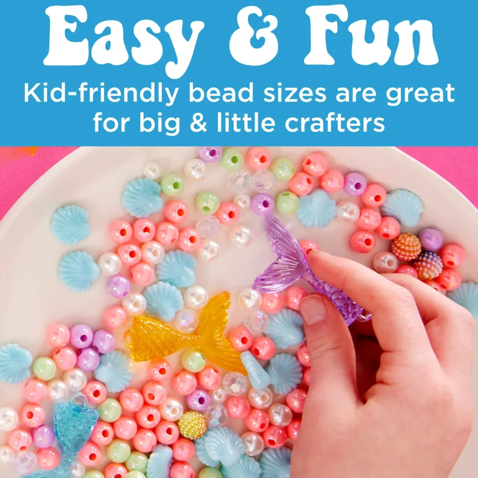 Creativity for Kids Bead Jewelry Jar: Mermaid