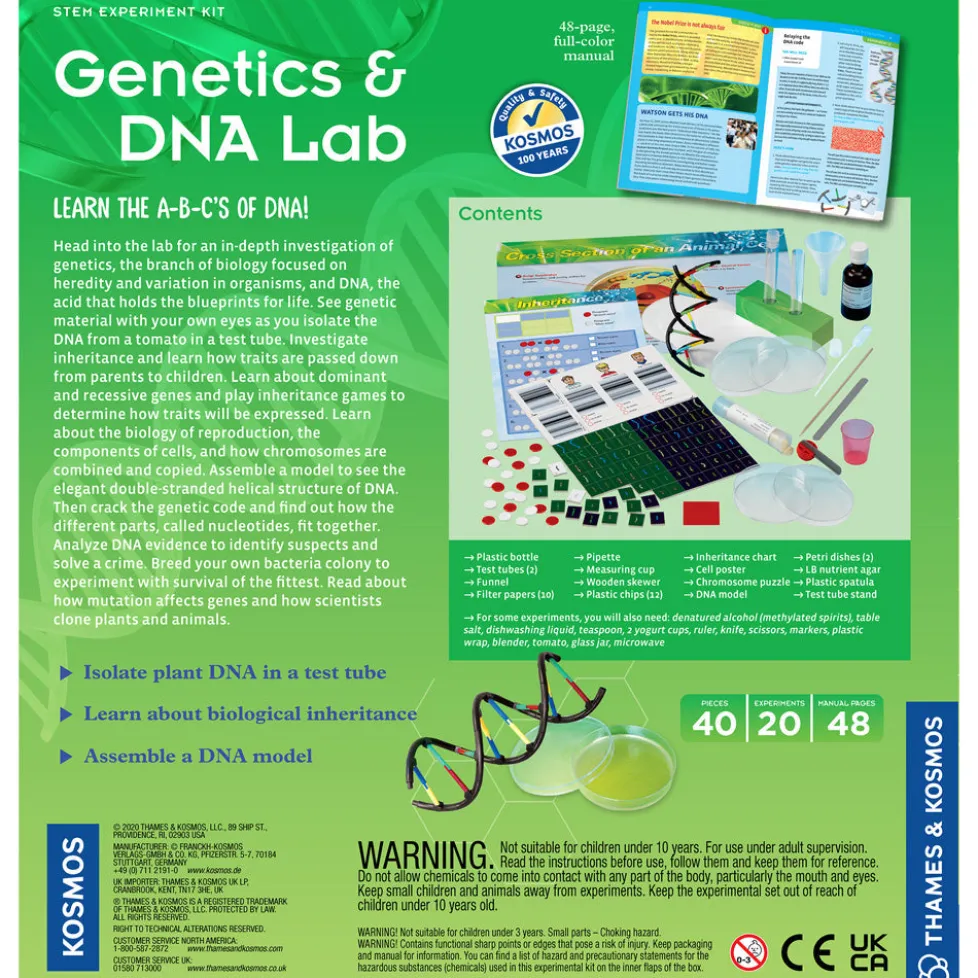 Thames & Kosmos Genetics & DNA Lab