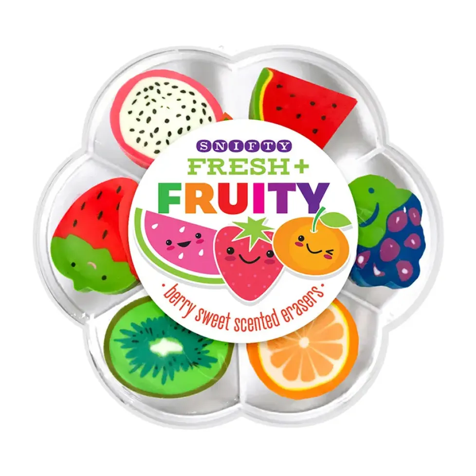 Snifty Fresh & Fruity Scented Erasers