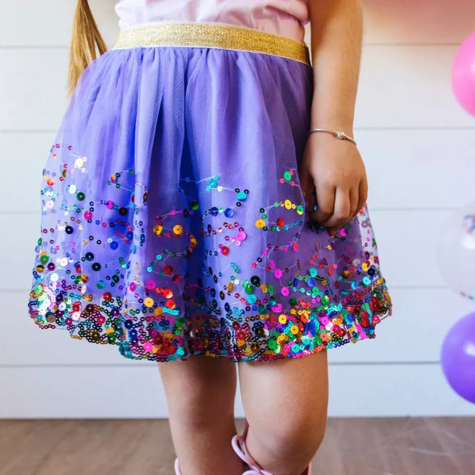 Sweet Wink: Lavender Confetti Tutu