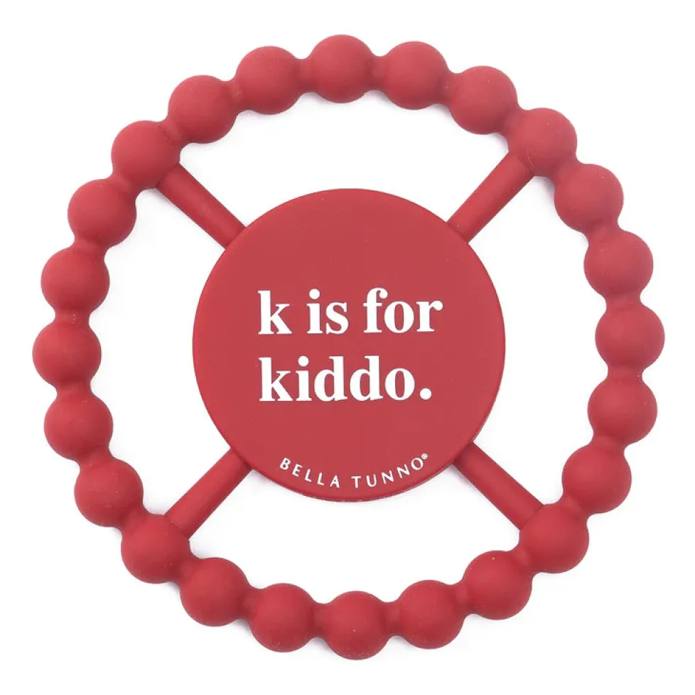 Bella Tunno Happy Teether: K is for Kiddo