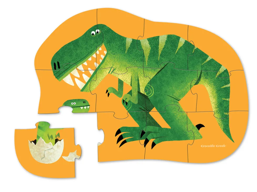 Crocodile Creek 12 Piece Mini Puzzle Just Hatched