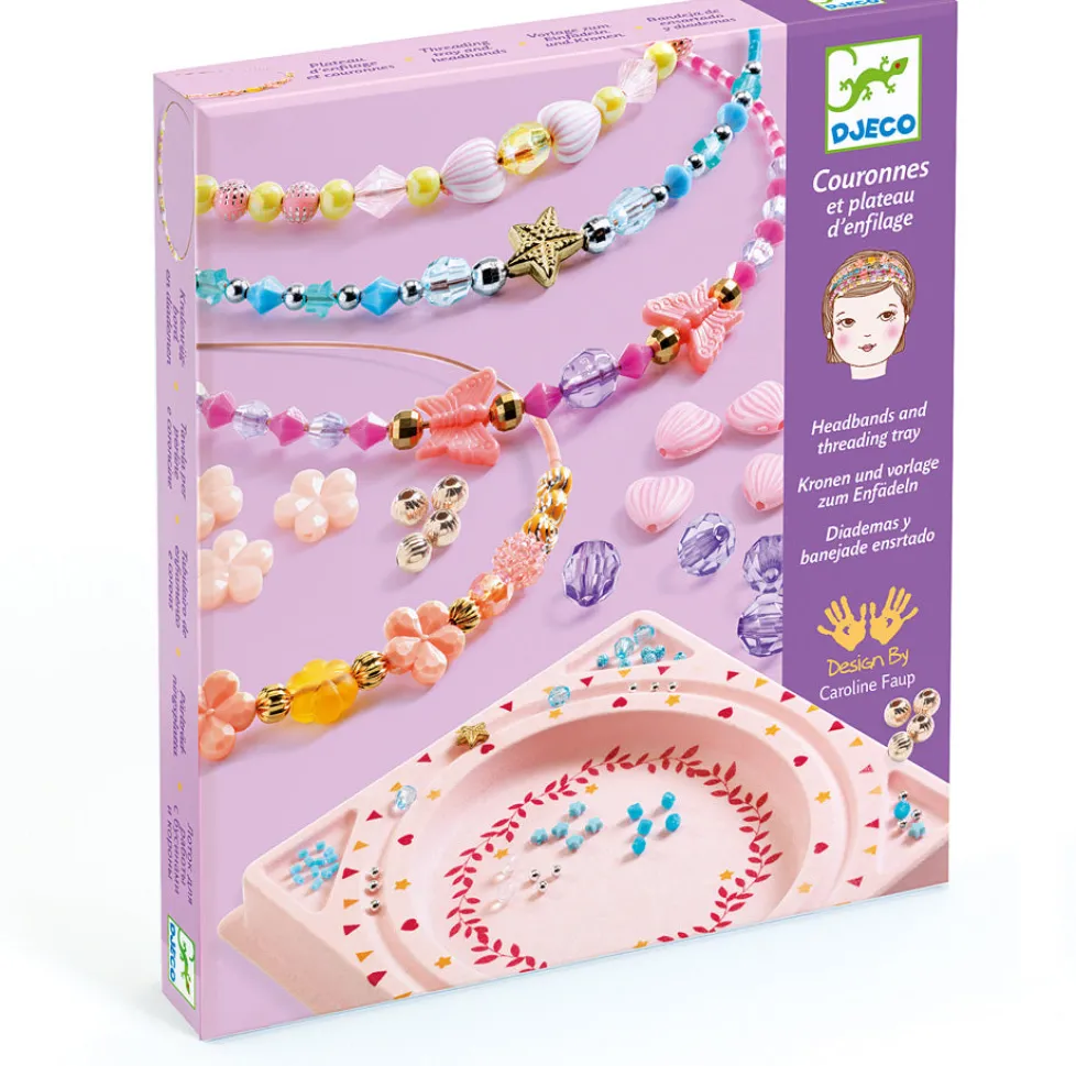 Djeco Headbands and Threading Tray