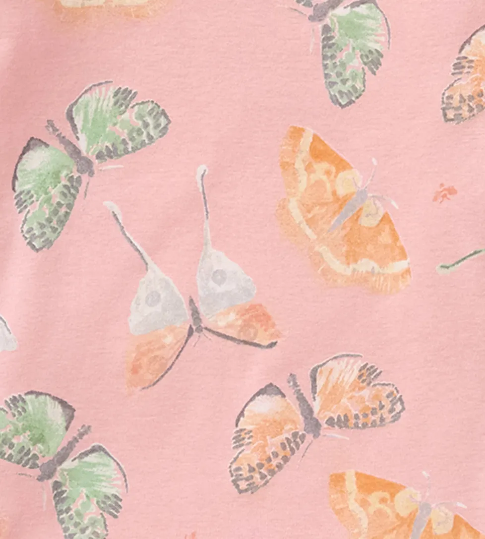 Burt's Bees Organic Two-Piece Pajamas Desert Moths