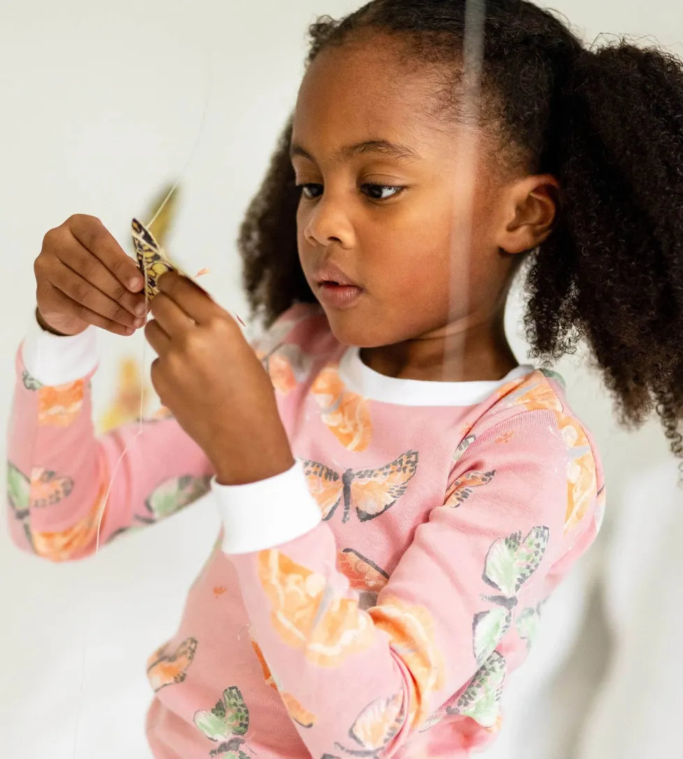 Burt's Bees Organic Two-Piece Pajamas Desert Moths