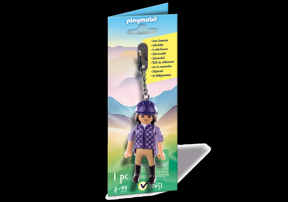 Playmobil Keychain - Horse Rider