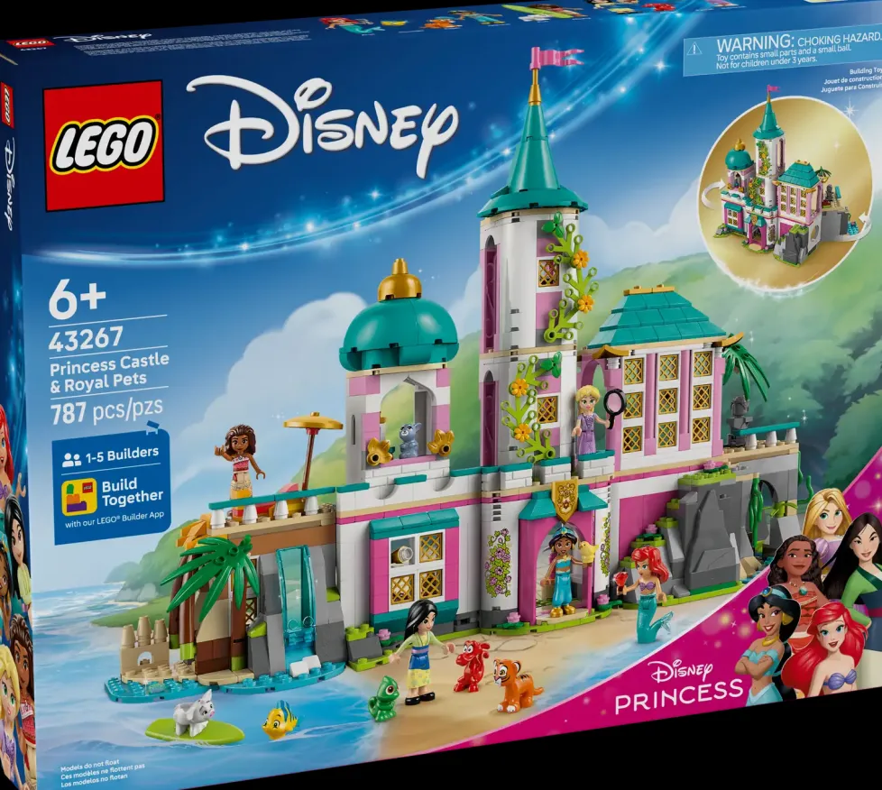 LEGO® Disney Princess Castle & Royal Pets 43267
