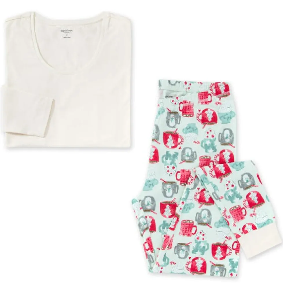 Burt's Bees Organic Family Pajamas Mugs of Happiness