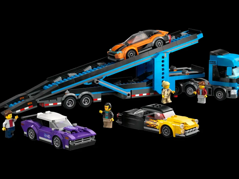 LEGO® City Car Transporter Truck with Sports Cars 60408